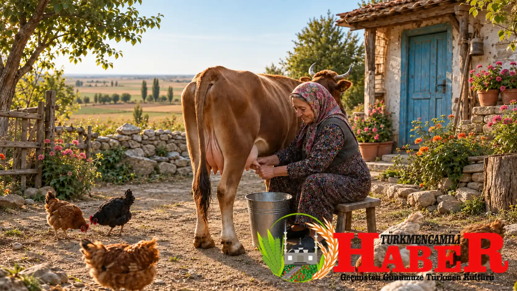 İnek Sağımı